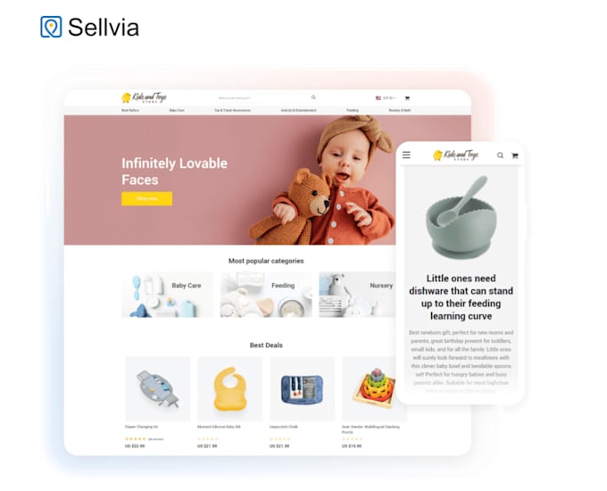 create your sellvia woocommerce dropshipping website for USA market