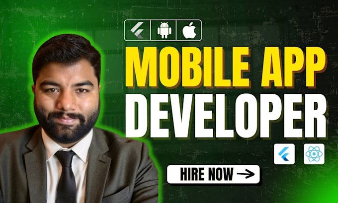 develop android and ios app using flutter, idea to production, mvp development