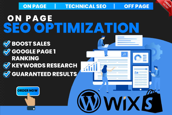 Do on page seo optimization to boost google ranking by Rsm_tech | Fiverr