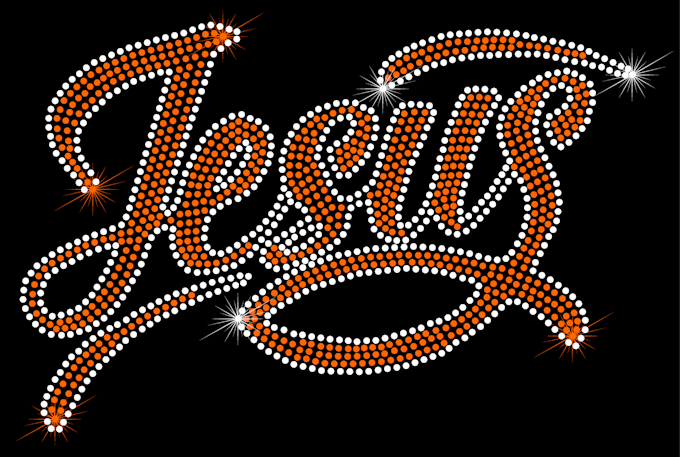do awesome rhinestone design for you