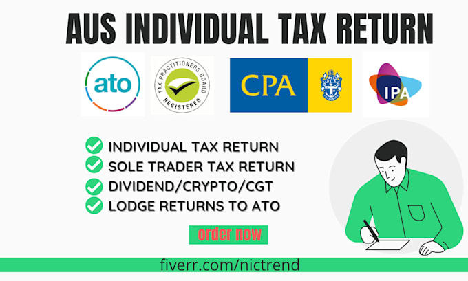 prepare lodge australian individual sole trader small business tax returns