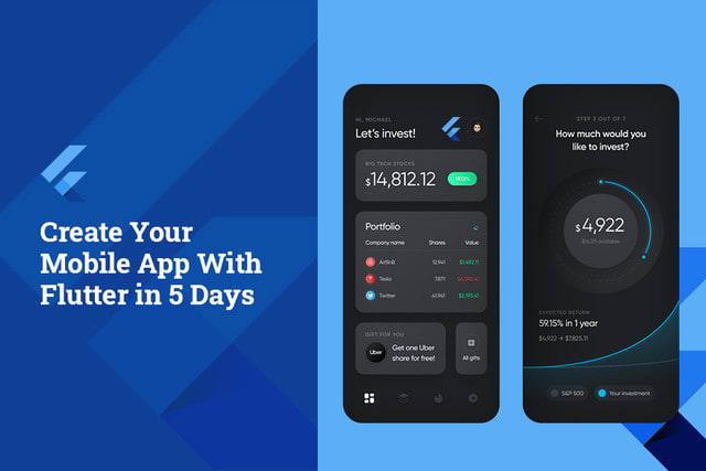 Build a beautiful ios and android app using flutter by Benjaminsmith ...