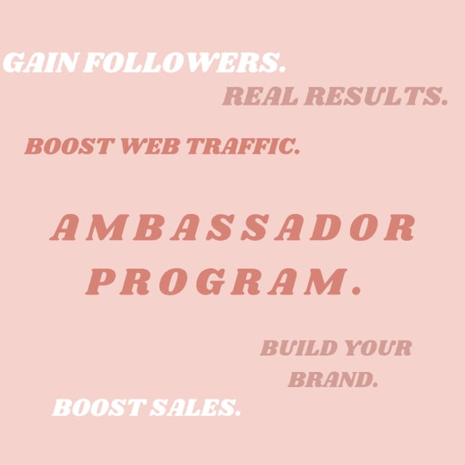 run your brand ambassador program
