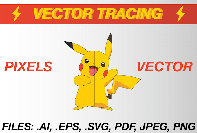 vector trace your logo or image professionally