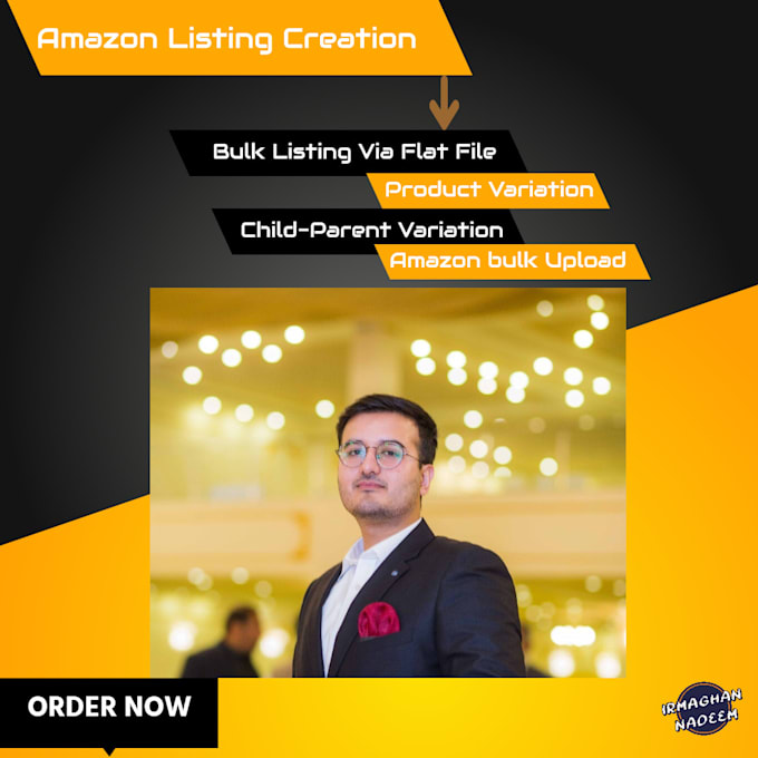 create bulk listing with flat file