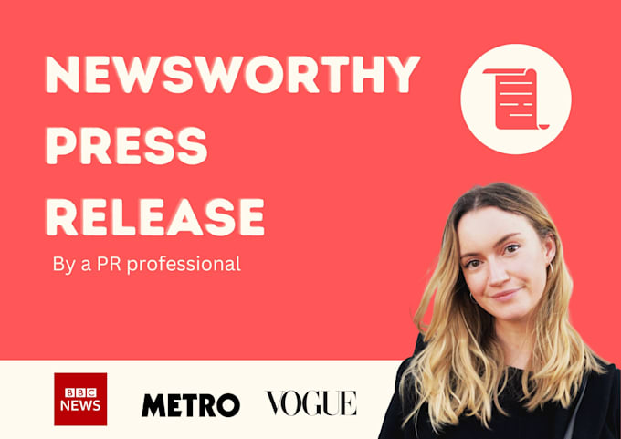 write a newsworthy press release
