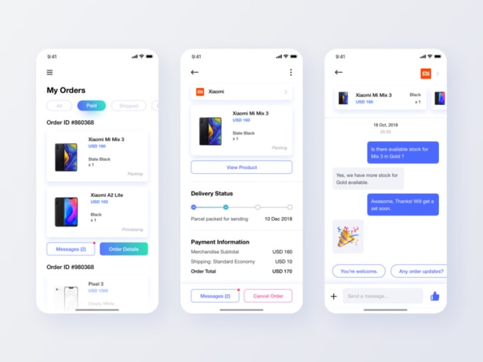 Design and develop mobile app in react native by Zainkhalidapps | Fiverr