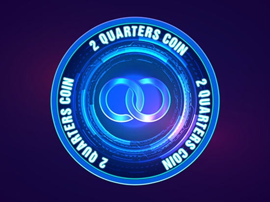 design crypto currency coin, token, app icon and logo