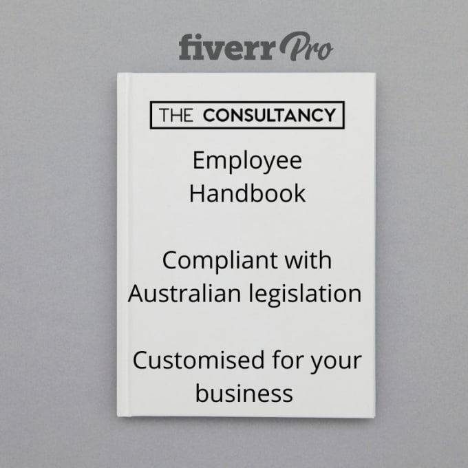 I will create a HR handbook for your australian business
