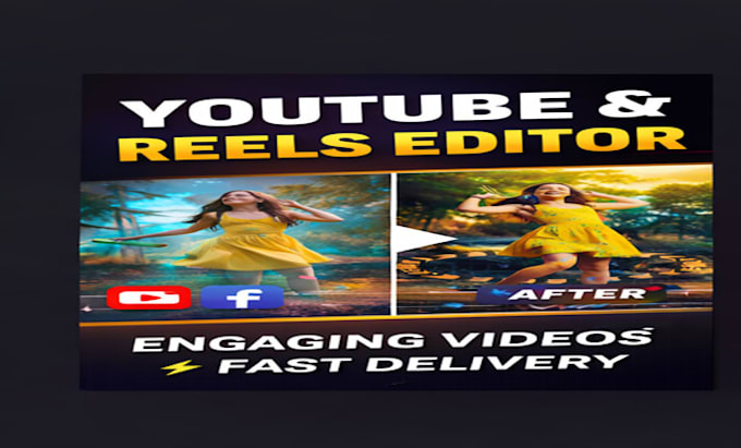 edit youtube videos and instagram reels professionally