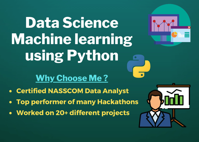 Do machine learning, data science using python by Rachitagarwal07 | Fiverr