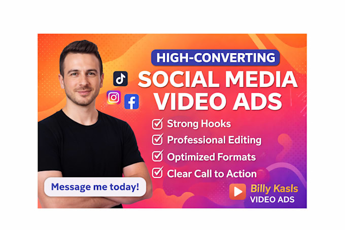 create high converting video ads for facebook instagram and tiktok