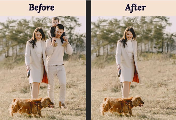 remove unwanted object or person from image