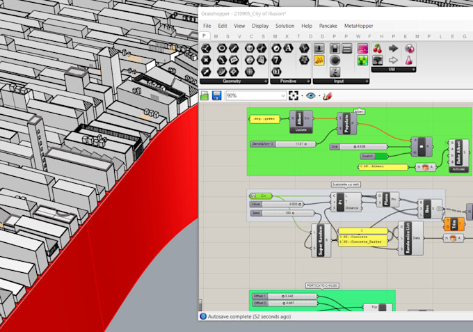 create grasshoper definitions for 3d modeling
