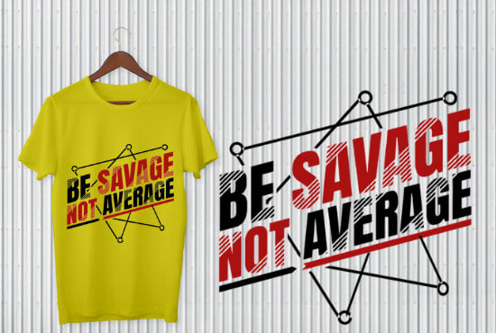 do typography t shirt design