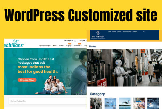 redesign your wordpress website with elementor divi or wpbakery builder