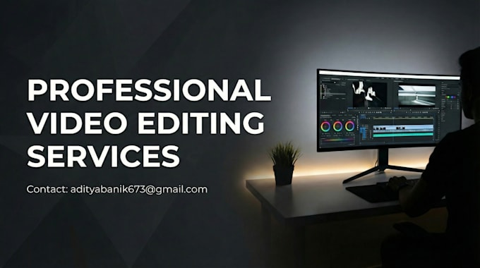 professionally edit your videos to bring your ideas to life