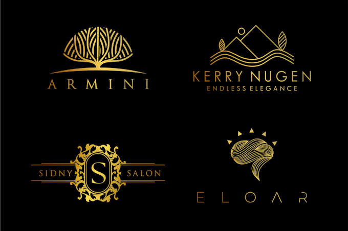 do luxury, golden ratio, letterpress logo design
