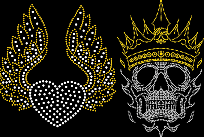 do rhinestone design for you