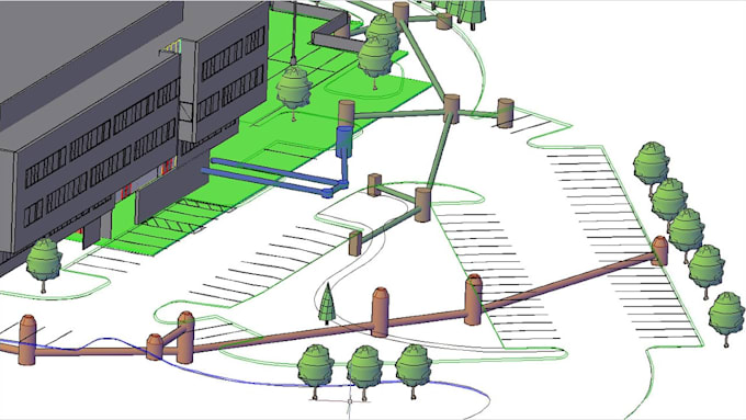 do roads model and infrastructure in civil 3d