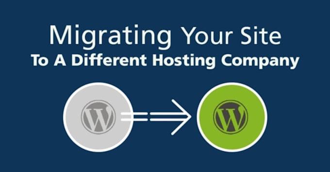 migrate and transfer websites to new hosting