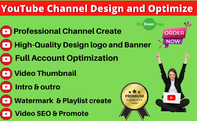 setup and optimize your youtube channel with video SEO