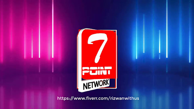 create 3d news logo animation full HD channel and production
