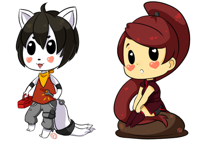 draw a chibi in my style