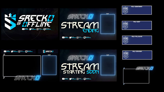 Make full twitch gfx by Srecko574 | Fiverr