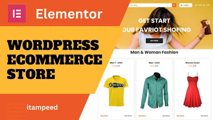 develop a professional ecommerce store on wordpress