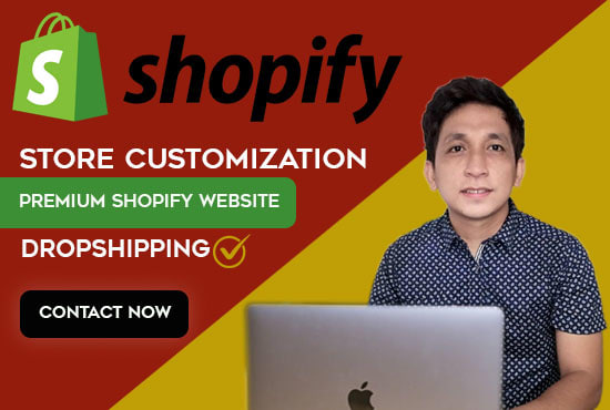build shopify website for dropshipping or ecommerece