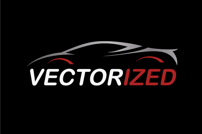 manual vector tracing, redraw logo, image in 2h
