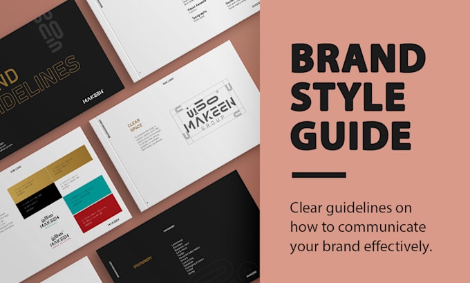 create a brand style guide, brand guideline, brand book