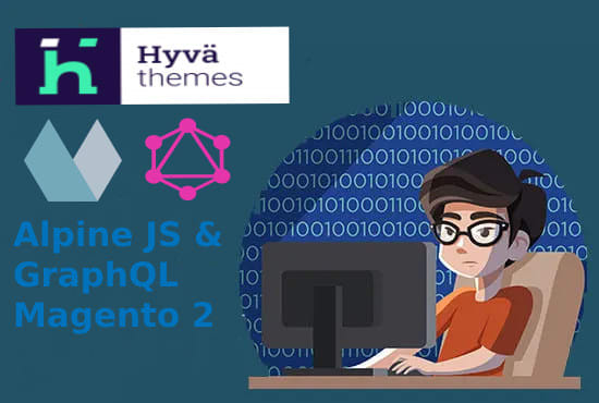 do alpine js and graphql in your magento site