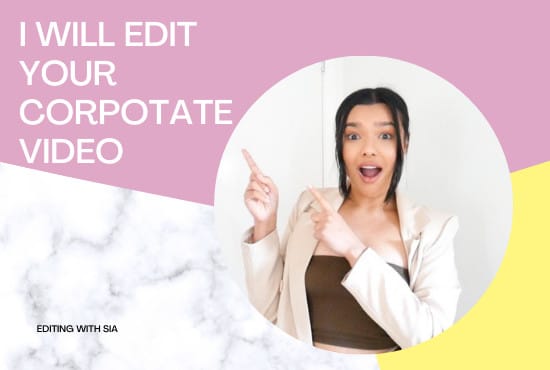 edit your corporate video