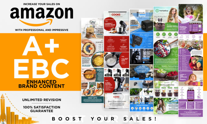 Design amazon premium enhanced brand content ebc a plus by Adfocusali ...