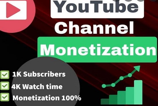 do promotion for youtube channel monetization