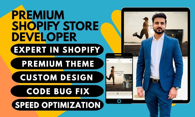be your shopify developer and expert in SEO , coding and bug fix