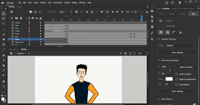 do 2d animation in a traditional style
