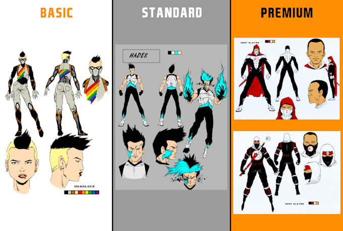design original character concept art
