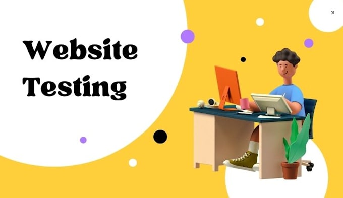 test your website and report bugs