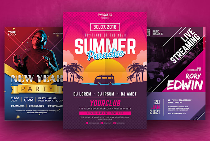 design an awesome flyer