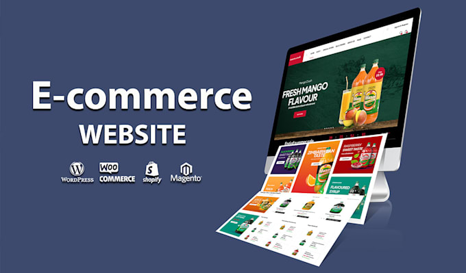 design and develop ecommerce online store website