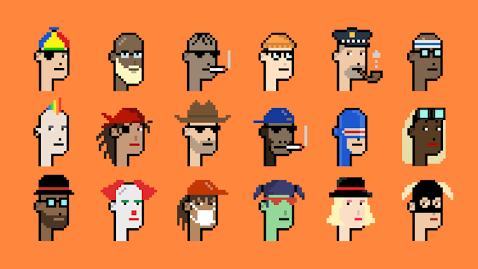 create nft cryptopunk pfp or pixel avatar for you