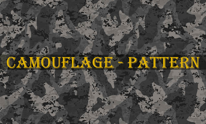 design camouflage patterns for print, fabric, and textile