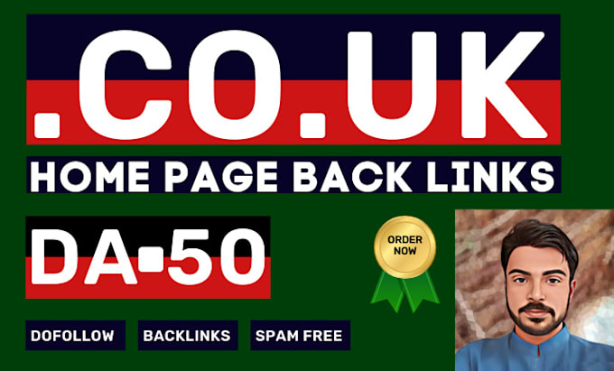 create co UK dofollow homepage backlinks high authority