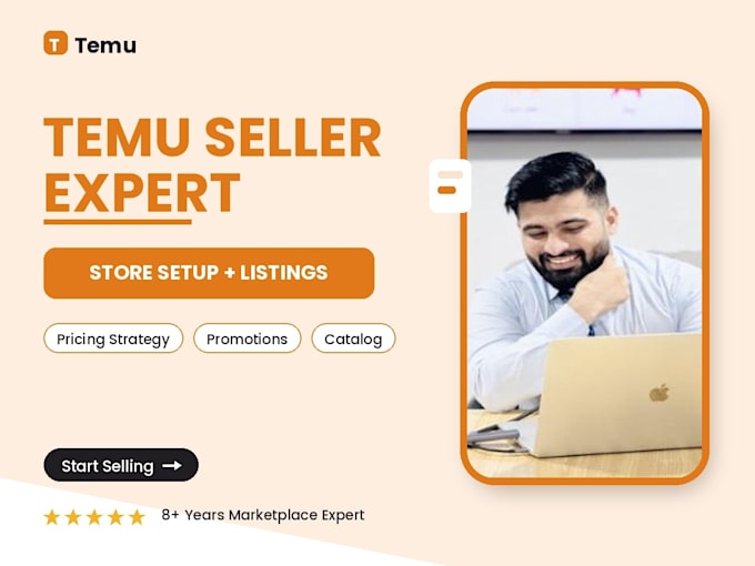 be your temu marketplace expert for store setup and listing optimization