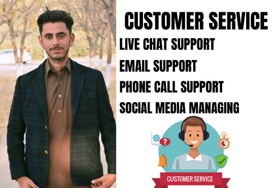 I will provide reliable live chat, emailing and customer support to your customer