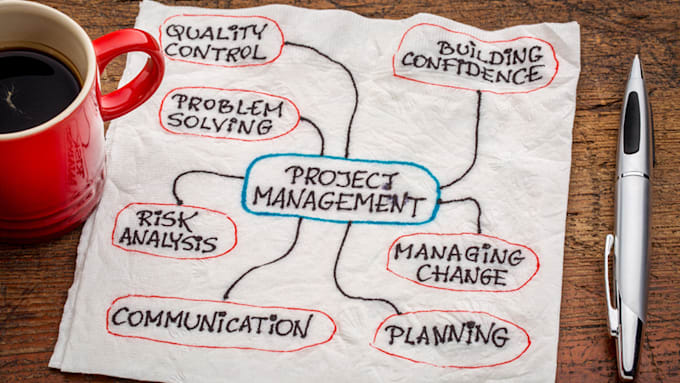 write project management, scheduling tasks