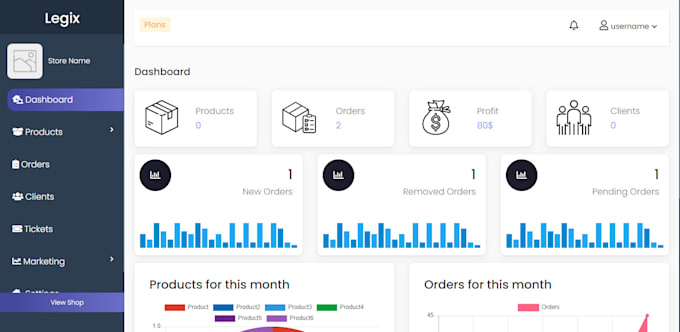 Create a responsive one page website by Motazz | Fiverr